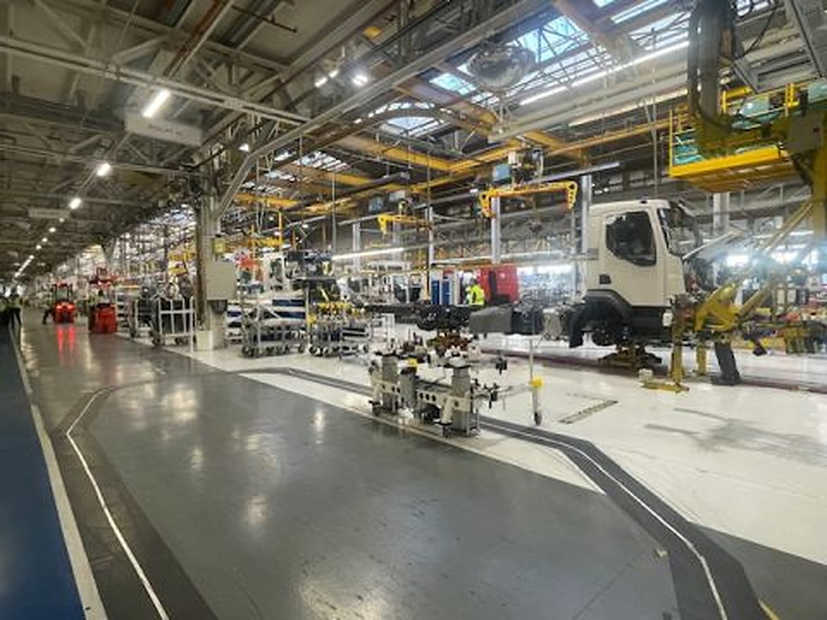 Chez Renault Trucks, à Blainville-sur-Orne